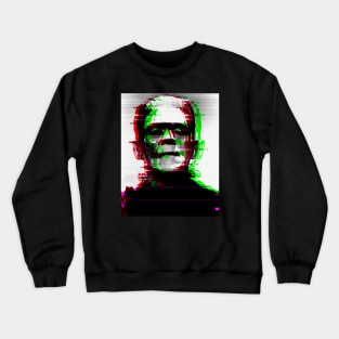 Glitched Frankenstein Crewneck Sweatshirt